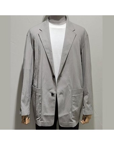 [갤러리아] 지이크 S/S 데일리 세미오버핏 나일론 자켓 라이트그레이 (PKEAD4275)