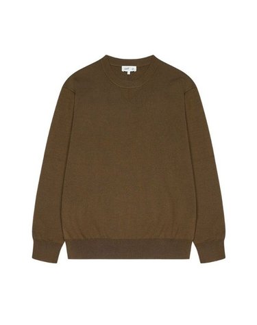 [갤러리아] 지이크 F/W 브라운 이중직 SWEAT 니트 탑 (PJUCI8032)
