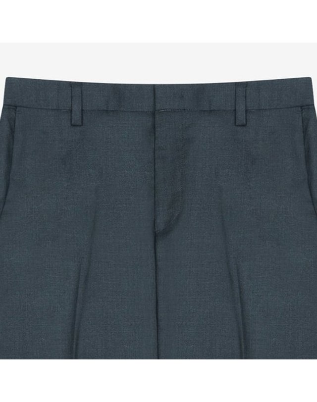 지이크 [갤러리아] [25F/W] 울 블렌디드 사이드 밴딩 슬림 팬츠 그레이 (PLFAH4002) 착용컷