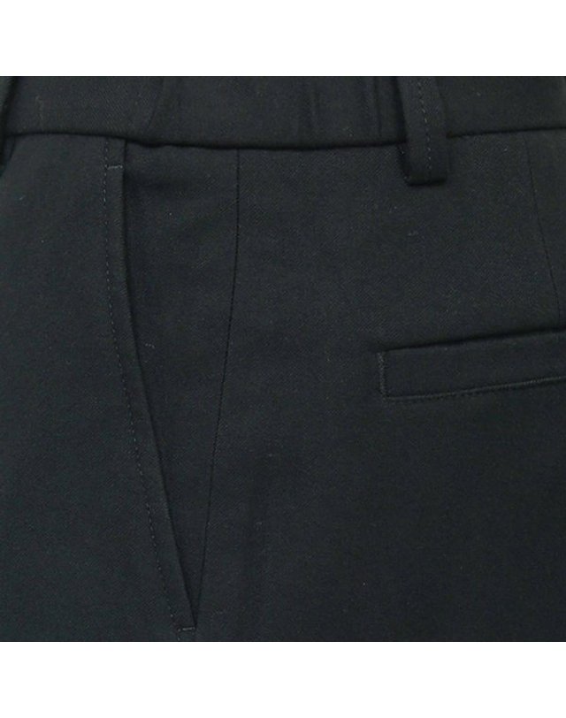 지이크 [갤러리아] [25F/W] 스트레치 티알 세미와이드핏 팬츠 블랙 (PLFAX4018) 착용컷