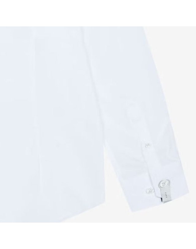지이크 [갤러리아] 지이크 S/S 화이트 에센셜 레귤라 칼라 셔츠 (PKBAD5562) 착용컷