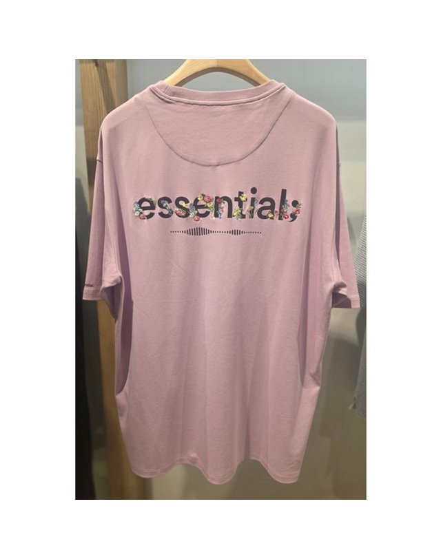 지이크 [갤러리아] [SIEG X essential;] 웨이브 티셔츠 바이올렛 (PKIBD8109) 착용컷