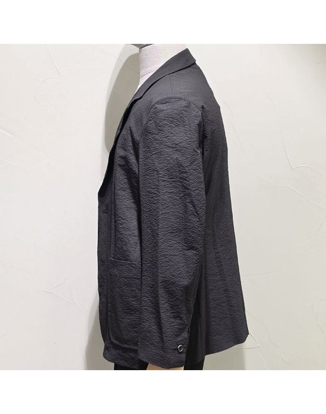 지이크 [갤러리아] 지이크 S/S 블랙 소프트 시어서커 자켓 (PKEAD4243) 착용컷