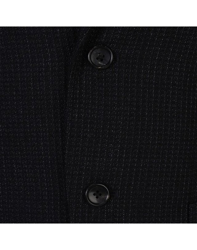 지이크 [갤러리아] 지이크 F/W 울 와플 패턴 싱글 2버튼 캐주얼 네이비 자켓 (PJEAH4001) 착용컷