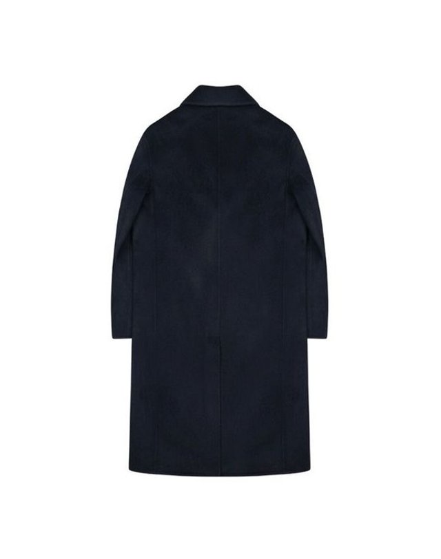 지이크 [갤러리아] 지이크 F/W 네이비 캐시미어 블랜디드 핸드메이드 반더블 코트 (PJHAX7008) 착용컷