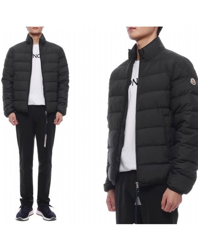 몽클레어 [갤러리아] 남성 BAUDINET 다운 패딩(BAUDINET 1A00138 54A81 999 25F) 착용컷