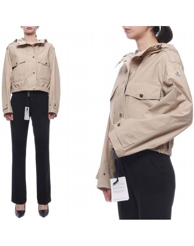 몽클레어 [갤러리아] [몽클레어] 26SS 여성 CAREX 후드 재킷 (CAREX 1A00134 599CU 2 착용컷
