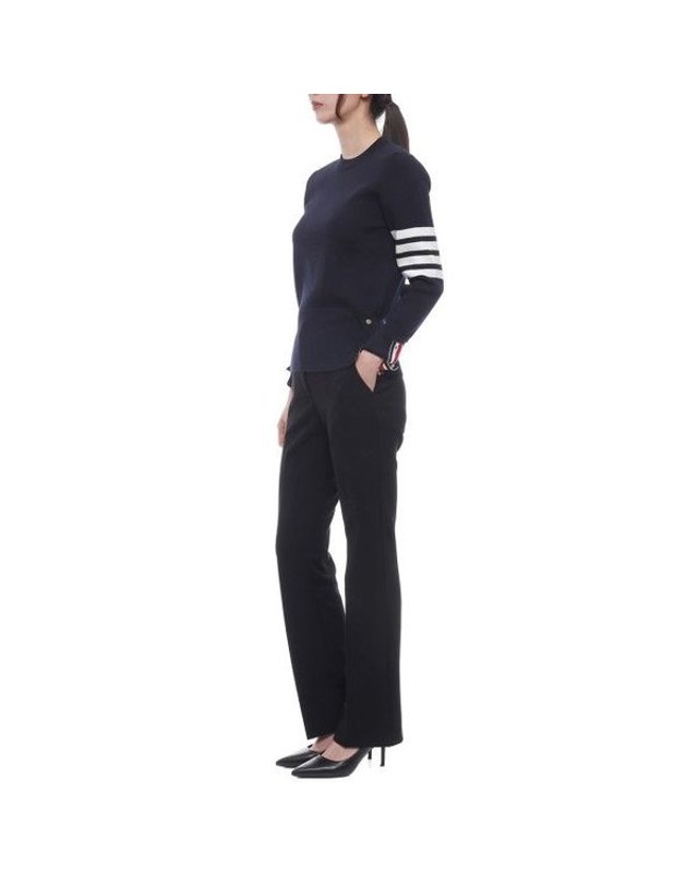 톰브라운 [갤러리아] 톰브라운 26FW 여성 밀라노 스티치 울 니트 FKA239A 00014 415 26F 착용컷
