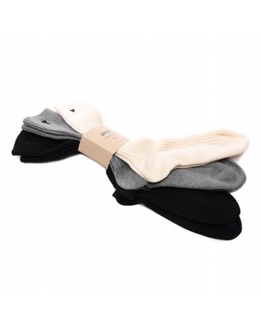 [갤러리아] 남성 하트 로고 양말 3종 세트(USC611 AK0007 971 M 25F)