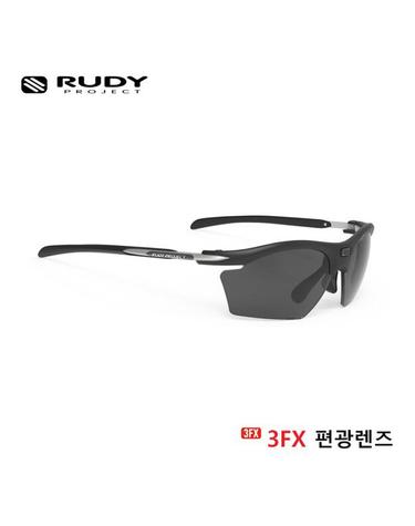 [루디프로젝트] 라이돈 슬림 매트 블랙 / 폴라 3FX 그레이 레이저 편광렌즈 (SP545906-0000)