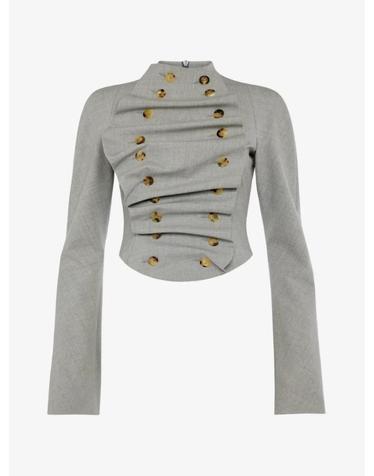 [해외직구] 26 FW 어웨이크 모드 빕 프런트 스트럭처 재킷 PF26J03ES03LIGHTGREY TP456002256