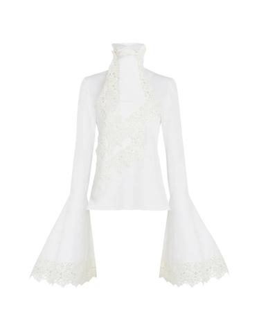 [해외직구] 26 FW 어웨이크 모드 자보 벨 소매 탑 AW26T02CO16WHITE TP458823622