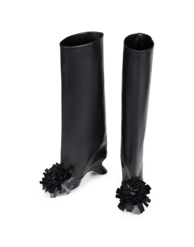 어웨이크모드 [해외직구] 26 FW 어웨이크 모드 크리스티 폼폼 부츠 PF26SH26BLACK TP457612431 착용컷