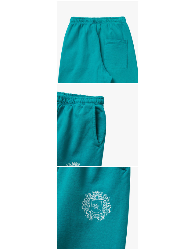스포티앤리치 스포티앤리치 SW633TE 크레스트 (Crest) 공용 긴바지 착용컷