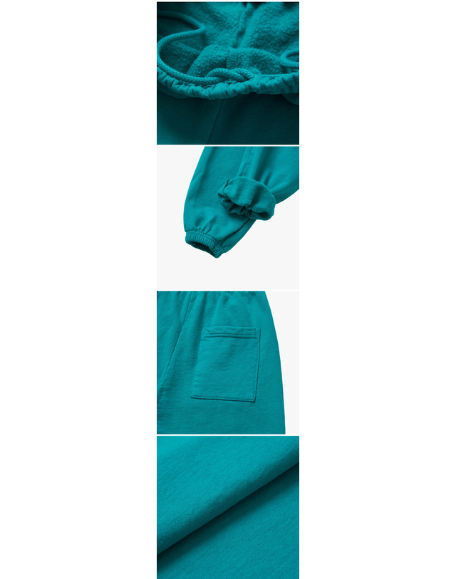스포티앤리치 스포티앤리치 SW633TE 크레스트 (Crest) 공용 긴바지 착용컷