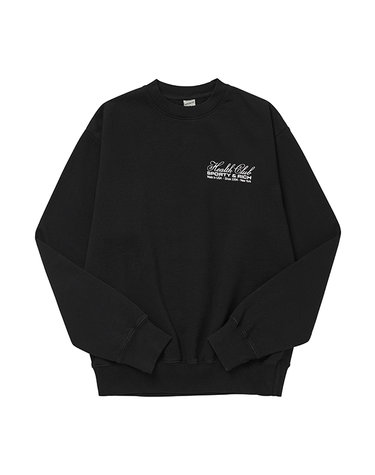 스포티앤리치 CR832BK 메이드 인 Usa (Made In Usa) 공용 맨투맨