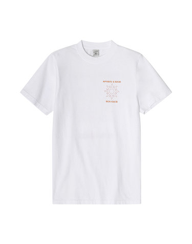 스포티앤리치 TS972WH 선 클럽 (Sun Club) 공용 반팔티