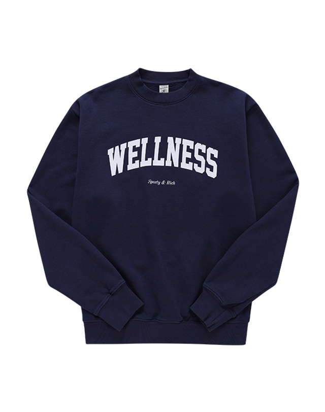 스포티앤리치 스포티앤리치 CR973NA 웰니스 아이비 (Wellness Ivy) 공용 맨투맨 착용컷