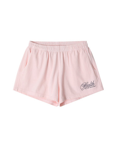스포티앤리치 SH037620078P140 PINK DOLPHIN 헬스 (Health) 스크립트 디스코 쇼츠 공용 반바지