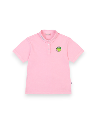 마로 피그먼트  폴로 티 (PINK) (WOMAN)