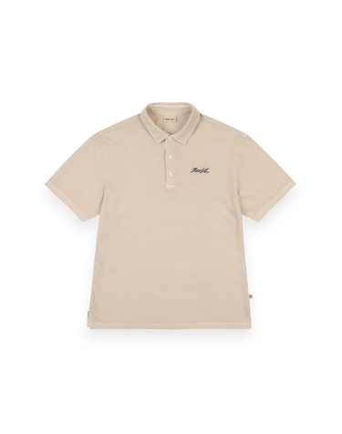 마로 피그먼트 폴로 티 (BEIGE) (MAN)