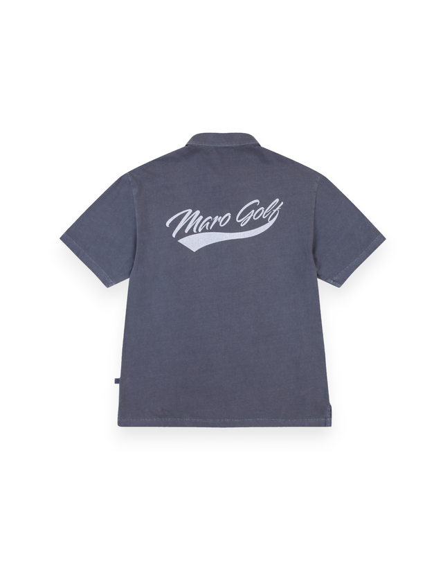 마로골프 마로 피그먼트 폴로 티 (GREY) (MAN) 그레이 착용컷