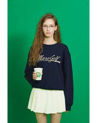 MARO SIGNATURE ROUND NECK SWEAT SHIRT -WOMAN-