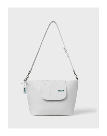 Maro Ruflette Bag (White)