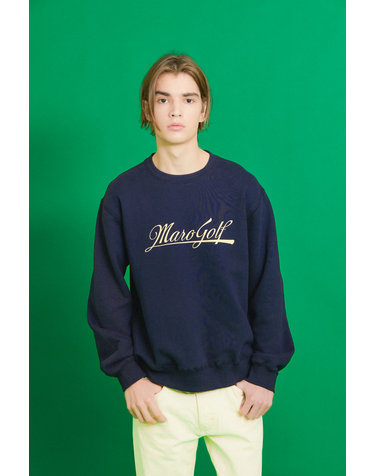 MARO SIGNATURE ROUND NECK SWEAT SHIRT -MAN-