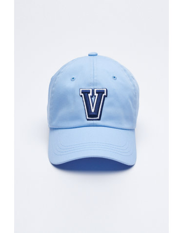 V포인트 로고 볼캡 SKY BLUE