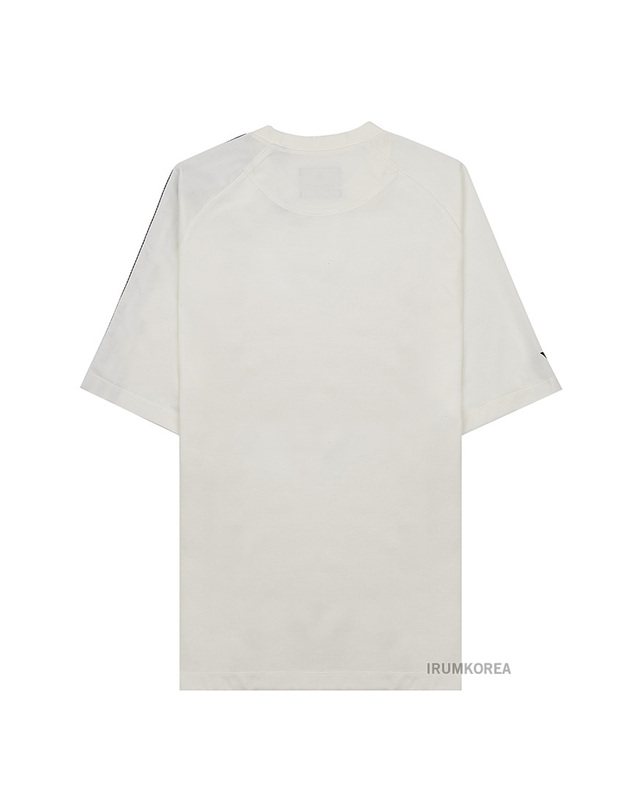 와이쓰리 [Y-3] 남성 스트라이프 저지 티셔츠 IV5625 OFF WHITE 착용컷