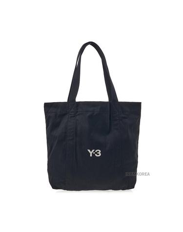 [Y-3] FW25 공용 캔버스 토트백 JJ3957 BLACK TALC