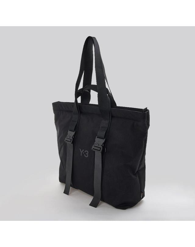 와이쓰리 [Y-3] FW25 남성 쇼퍼 토트백 JW6219 BLACK 착용컷