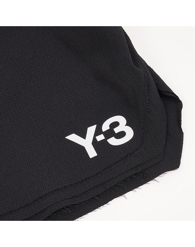 와이쓰리 [Y-3] SS26 남성 러닝 쇼츠 팬츠 KF6195 BLACK 착용컷