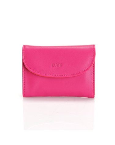 루미 지퍼카드지갑 ASA Card Wallet Pink/Coral