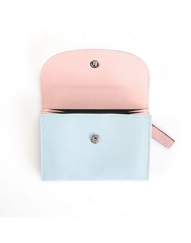 루미 루미 카드지갑 ASA Card Wallet Baby BlueBaby/Pink 밝은 블루 착용컷