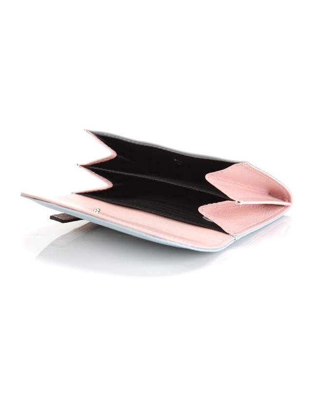 루미 루미 카드지갑 ASA Card Wallet Baby BlueBaby/Pink 밝은 블루 착용컷