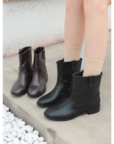 flo035-6 classic ankle boots _ 2colors