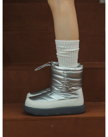 ljh024-1 padding middle boots _ 2colors