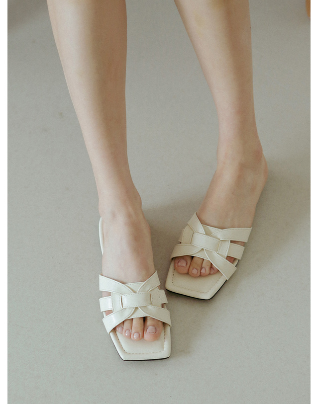 프리플라 clo8552 classic mules _ 4colors 착용컷