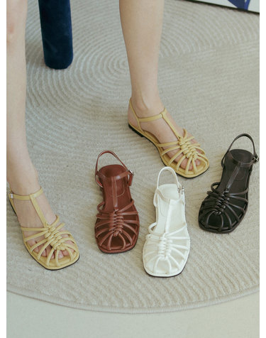 ljh7007 T-strap sandals _ 4colors