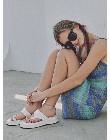 ljh7009 platform flip-flops _ 2colors