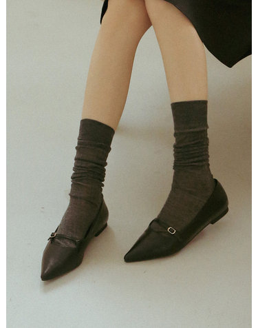 ljh079-7 classic point maryjane flat _ 3colors