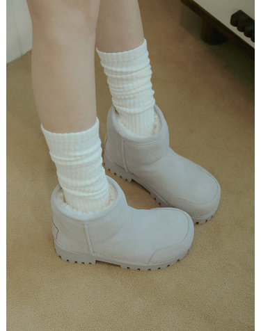 ljh027-1 ljh027-1 Fuzzy Short Boots - 3 Colors