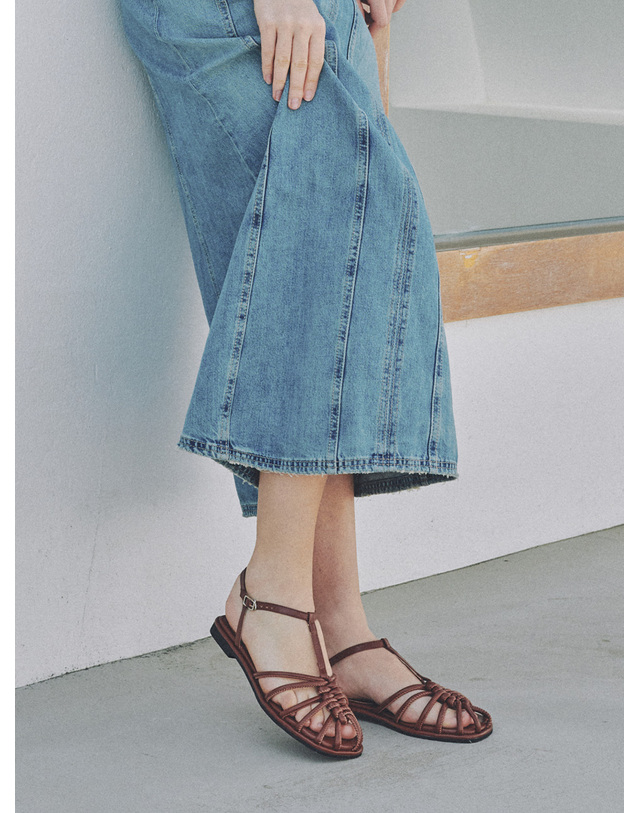 프리플라 ljh7007 T-strap sandals _ 4colors 착용컷