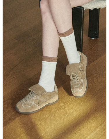 ljh29-8 Stitch Flap Sneakers - 3 Colors