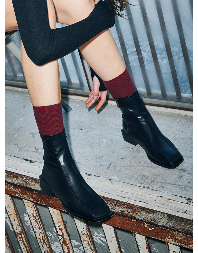 프리플라 A8138 ankle boots _ 3colors 착용컷