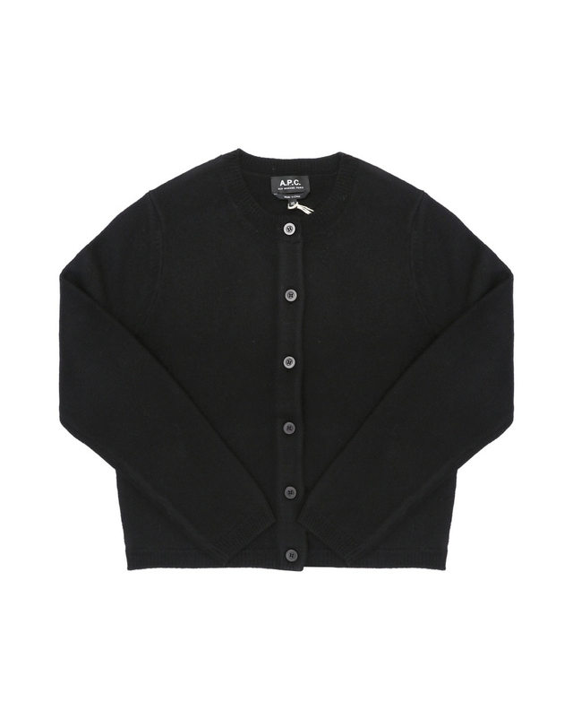 아페쎄 [명품] 라프리마 아페쎄 WVBDK F22301 LZZ BLACK 여성 가디건 착용컷