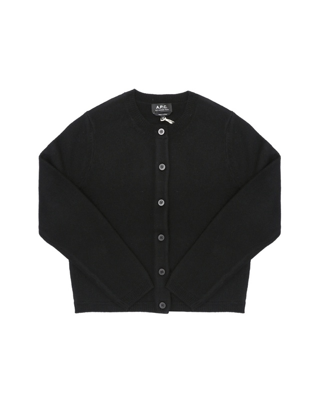 아페쎄 [명품] 라프리마 아페쎄 WVBDK F22301 LZZ BLACK 여성 가디건 착용컷