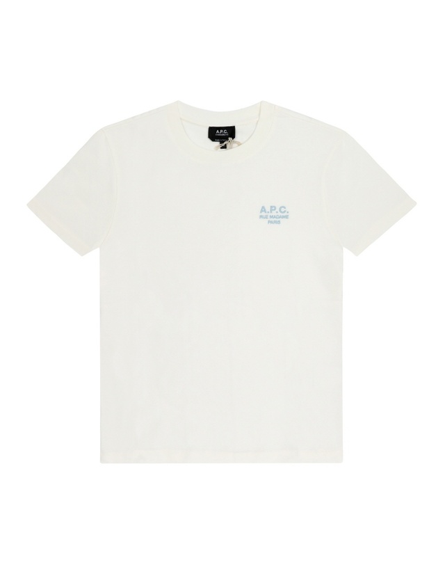 아페쎄 [명품] 라프리마 아페쎄 COHBU M26388 ALI BLANC/BLEU CIEL 공용 반팔티 착용컷